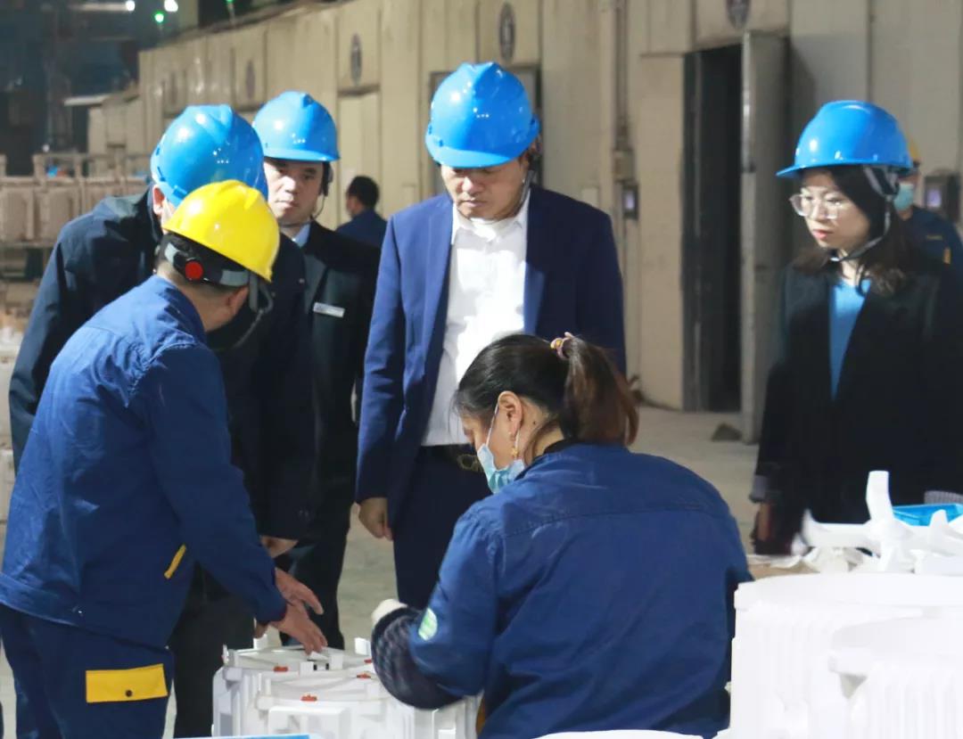 參觀環海重工加工中心 參觀環海重工加工中心