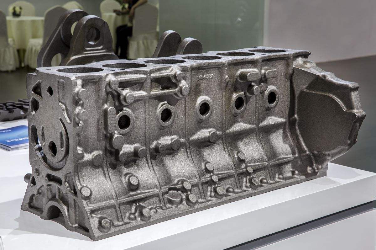 柴油機缸體鑄件 柴油機缸體鑄件