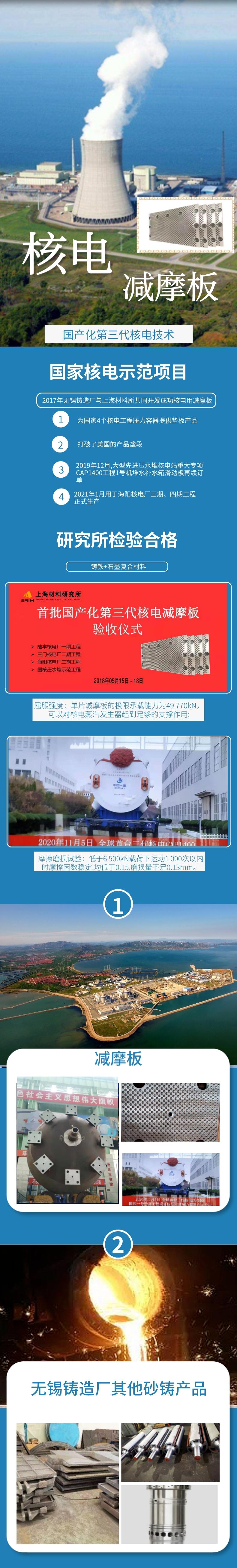 核電減摩板 核電減摩板